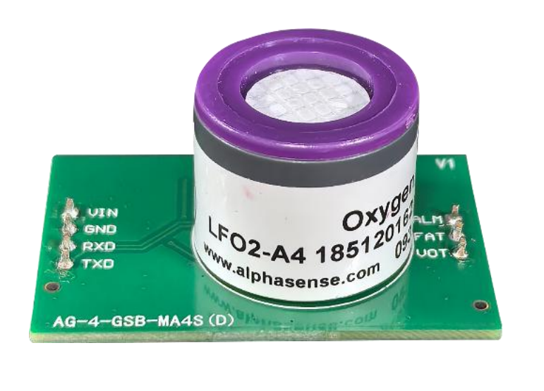 Pre-calibrated AG-4 module-Alphasense A series oxygen sensors module